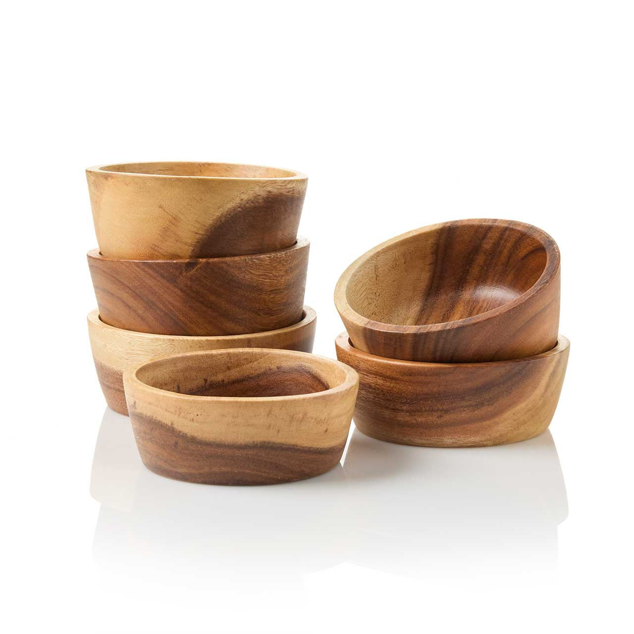 Acacia Salad Serving Bowl Set