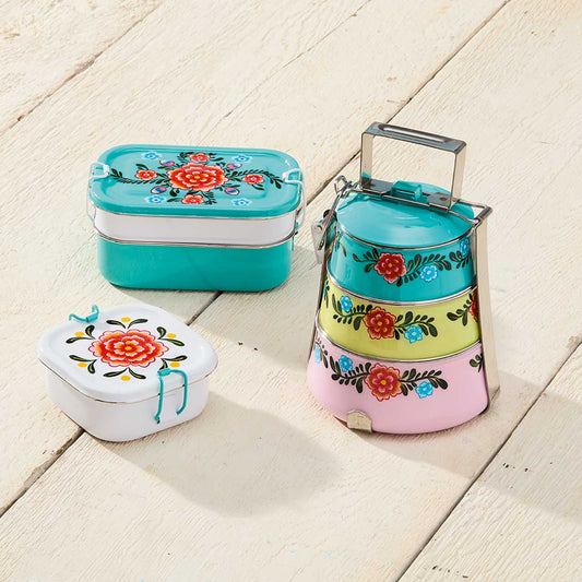 Bright Floral Bento Box